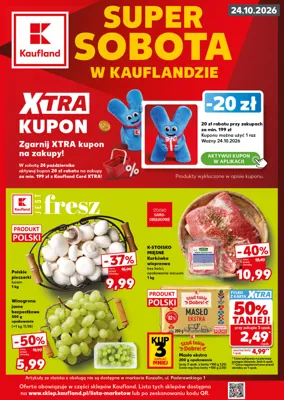 Kaufland gazetka - od 24/10/2026 do 24/10/2026